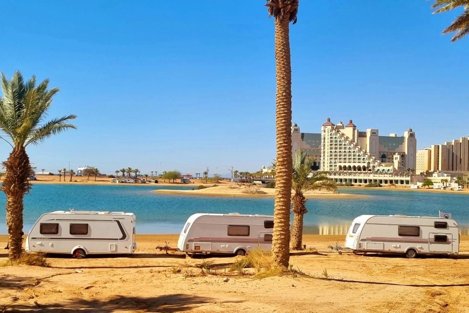 Caravan In the Desert Eilat Buitenkant foto